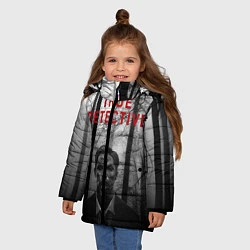 Куртка зимняя для девочки True Detective: Blackwood, цвет: 3D-черный — фото 2
