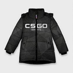 Зимняя куртка для девочки CS:GO Graphite