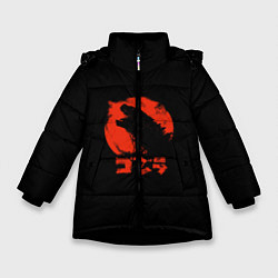 Зимняя куртка для девочки Godzilla
