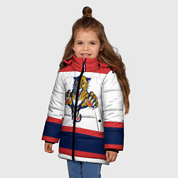 Куртка зимняя для девочки Florida Panthers, цвет: 3D-черный — фото 2