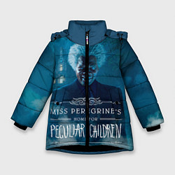 Куртка зимняя для девочки Мистер Баррон, цвет: 3D-черный