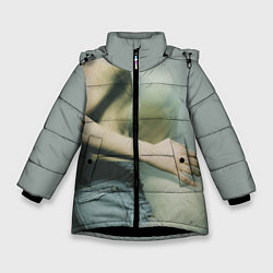 Куртка зимняя для девочки Placebo Body, цвет: 3D-черный