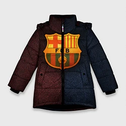 Зимняя куртка для девочки Barcelona8