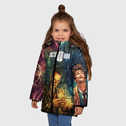 Куртка зимняя для девочки Dr who art, цвет: 3D-черный — фото 2