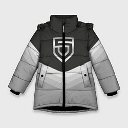 Куртка зимняя для девочки Penta Uniform, цвет: 3D-черный