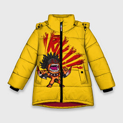 Куртка зимняя для девочки Bloodseeker: Riki, цвет: 3D-красный