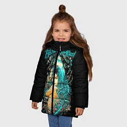 Куртка зимняя для девочки Bring Me The Horizon, цвет: 3D-черный — фото 2