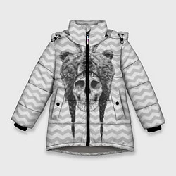 Зимняя куртка для девочки Мертвый шаман