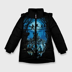Зимняя куртка для девочки Zombie Island