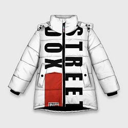 Куртка зимняя для девочки STREET DOX Logo, цвет: 3D-черный