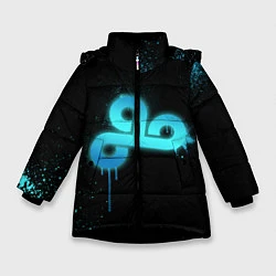 Зимняя куртка для девочки Cloud 9: Black collection