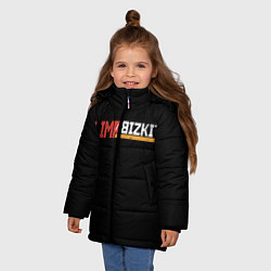 Куртка зимняя для девочки Limp Bizkit, цвет: 3D-светло-серый — фото 2