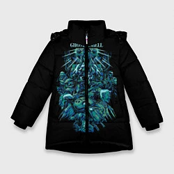 Куртка зимняя для девочки Ghost In The Shell 7, цвет: 3D-черный