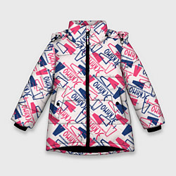 Куртка зимняя для девочки Эскимо, цвет: 3D-черный