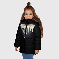 Куртка зимняя для девочки Destiny 9, цвет: 3D-красный — фото 2