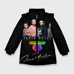 Куртка зимняя для девочки Tokio Hotel: Dream Band, цвет: 3D-черный