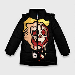 Куртка зимняя для девочки Vault boy: Kamikaze, цвет: 3D-черный