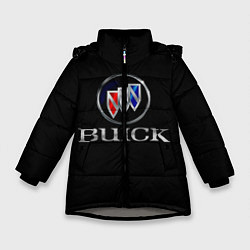 Куртка зимняя для девочки Buick, цвет: 3D-светло-серый