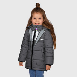 Куртка зимняя для девочки Костюм, цвет: 3D-красный — фото 2