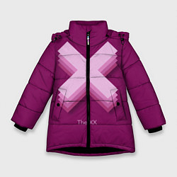 Куртка зимняя для девочки The XX: Purple, цвет: 3D-черный