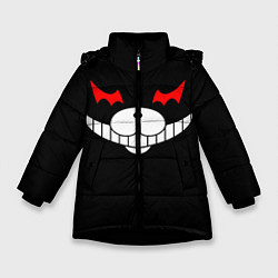 Куртка зимняя для девочки Monokuma Black, цвет: 3D-черный