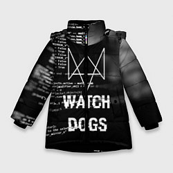 Зимняя куртка для девочки Watch Dogs: Hacker