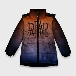 Куртка зимняя для девочки Dead by April, цвет: 3D-черный