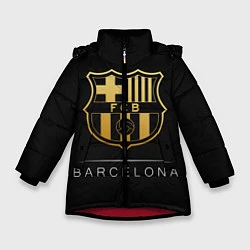 Зимняя куртка для девочки Barcelona Gold Edition