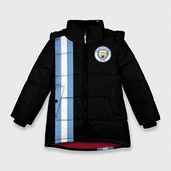 Зимняя куртка для девочки Манчестер Сити