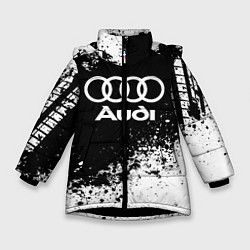 Зимняя куртка для девочки Audi: Black Spray