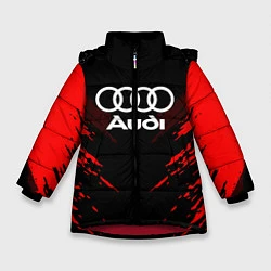 Зимняя куртка для девочки Audi: Red Anger