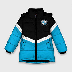 Зимняя куртка для девочки BMW Black & Blue