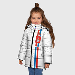 Куртка зимняя для девочки Пермский край, цвет: 3D-черный — фото 2