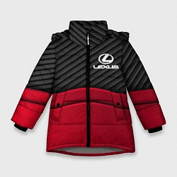 Зимняя куртка для девочки Lexus: Red Carbon