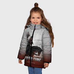 Куртка зимняя для девочки Kingdom Come: Knight Henry, цвет: 3D-черный — фото 2