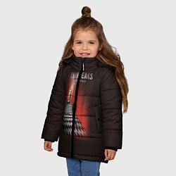 Куртка зимняя для девочки Twin Peaks: Firewalk with me, цвет: 3D-черный — фото 2