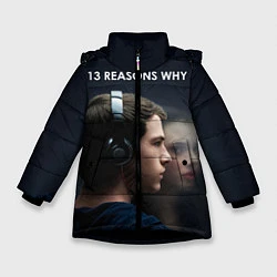 Куртка зимняя для девочки 13 причин почему, цвет: 3D-черный