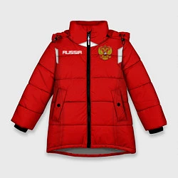 Зимняя куртка для девочки Сборная России