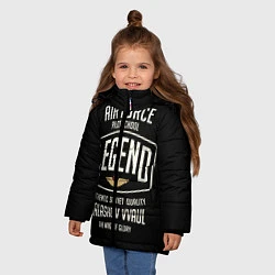 Куртка зимняя для девочки Balashov Vvaul, цвет: 3D-светло-серый — фото 2