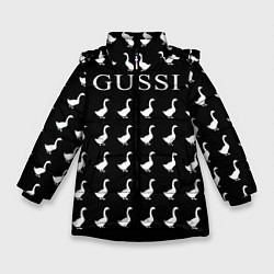 Куртка зимняя для девочки GUSSI Black, цвет: 3D-черный