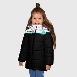 Куртка зимняя для девочки Detroit: RK900, цвет: 3D-светло-серый — фото 2