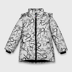 Куртка зимняя для девочки RA9 DEVIANT, цвет: 3D-черный