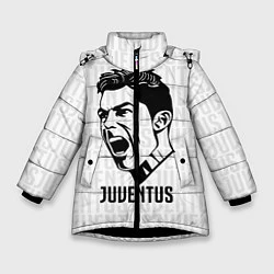 Зимняя куртка для девочки Juve Ronaldo