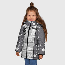 Куртка зимняя для девочки Fortnite: Мастер сюрикенов, цвет: 3D-черный — фото 2