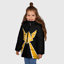 Куртка зимняя для девочки R6S: Valkyrie, цвет: 3D-черный — фото 2