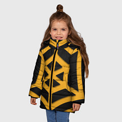 Куртка зимняя для девочки R6S: Jager, цвет: 3D-красный — фото 2