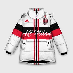 Зимняя куртка для девочки AC Milan: White Form
