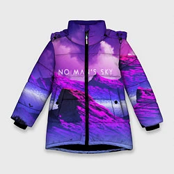 Зимняя куртка для девочки No Man's Sky: Neon Mountains
