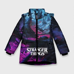 Зимняя куртка для девочки Stranger Things: Wild Wood