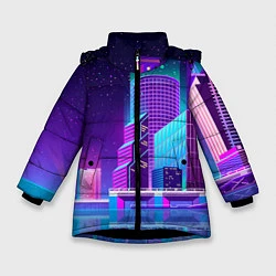 Зимняя куртка для девочки Neon Nights